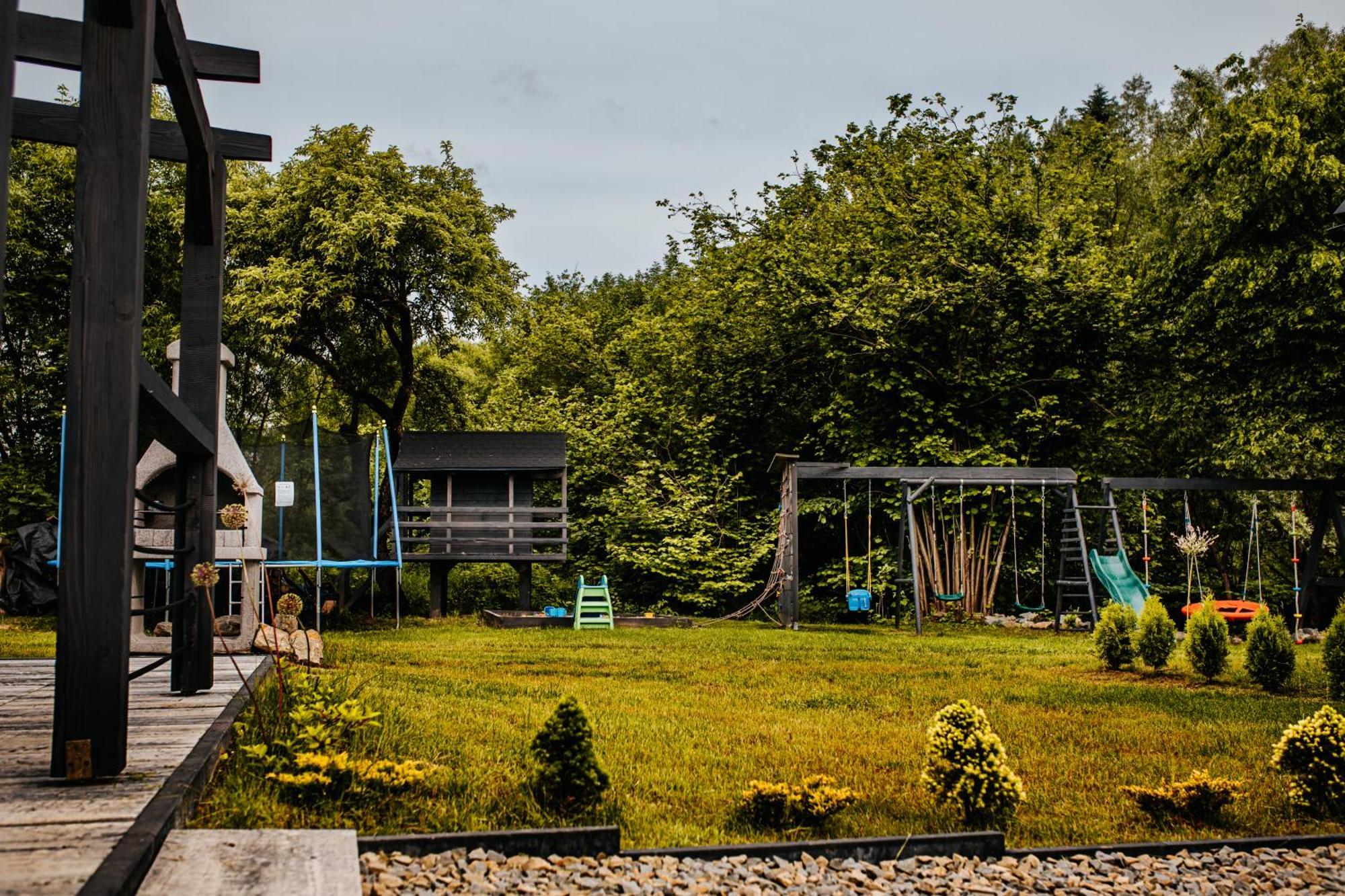 Domki Nad Starym Potokiem Ustrzyki Dolne Exteriör bild