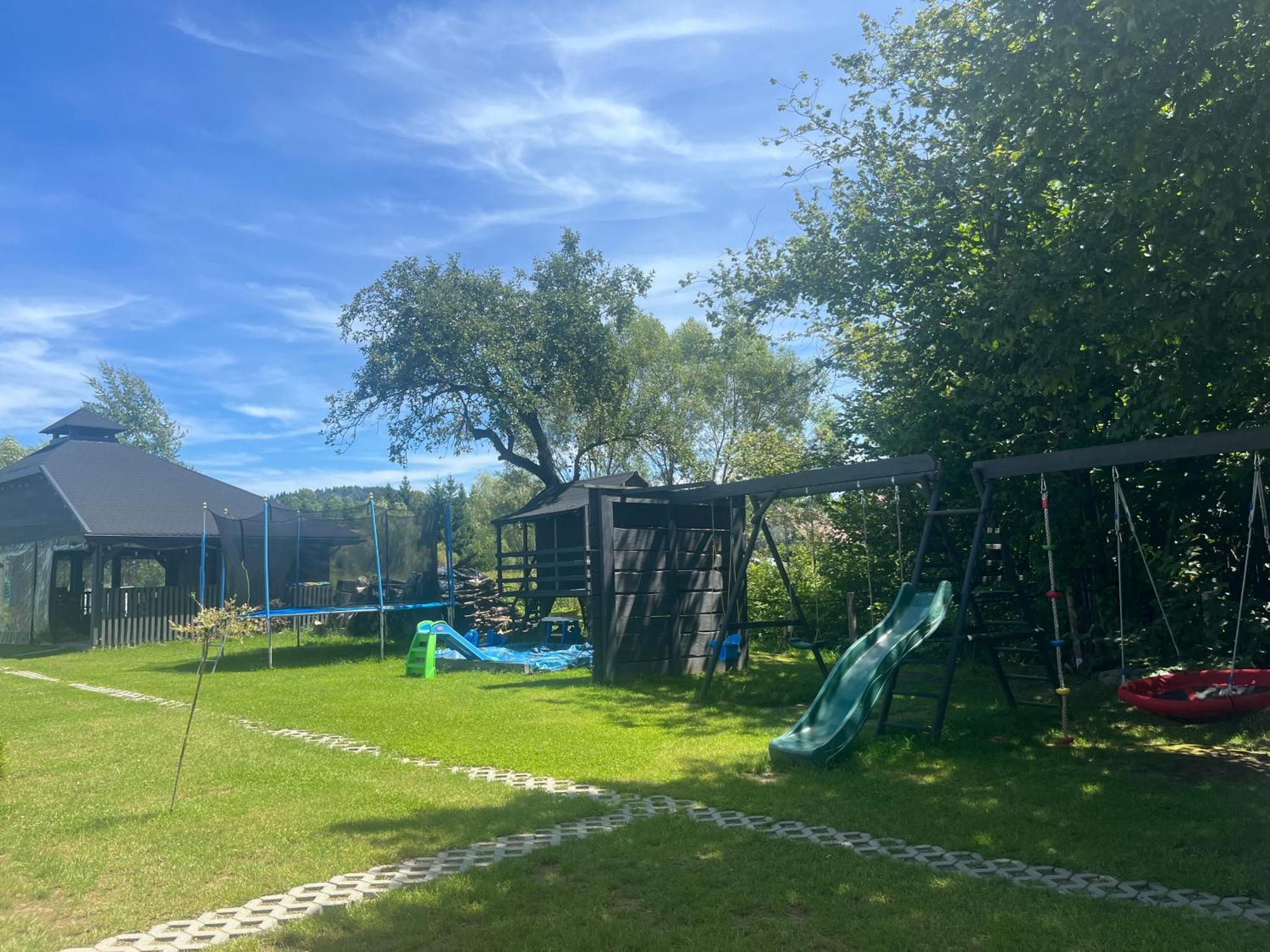 Domki Nad Starym Potokiem Ustrzyki Dolne Exteriör bild
